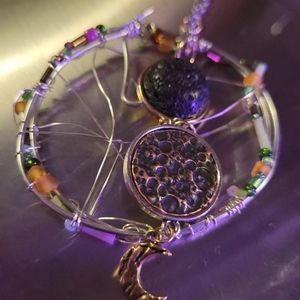 Wired wrapped Wall decor spooky catcher